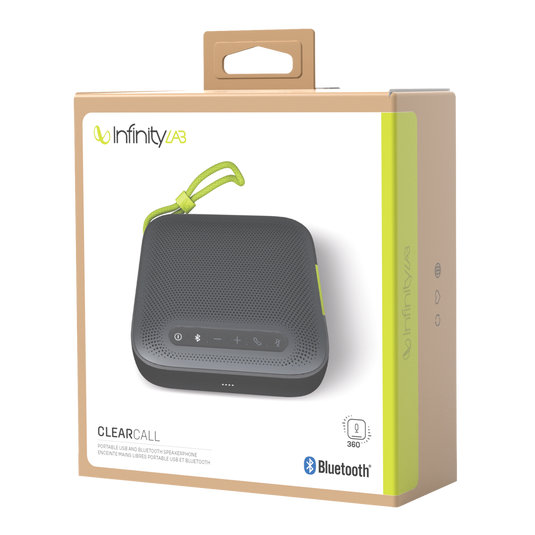 ClearCall - Black - Portable USB and Bluetooth speakerphone - Detailshot 5 image number null